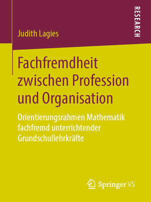 cover image of Fachfremdheit zwischen Profession und Organisation